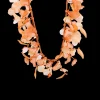 Collier - Orange Petals