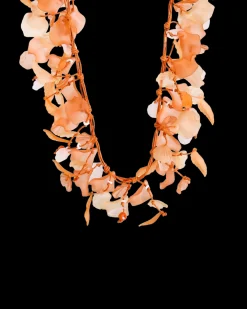 Collier - Orange Petals