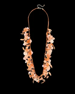 Collier - Orange Petals