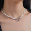 Collier - Pearly Bow