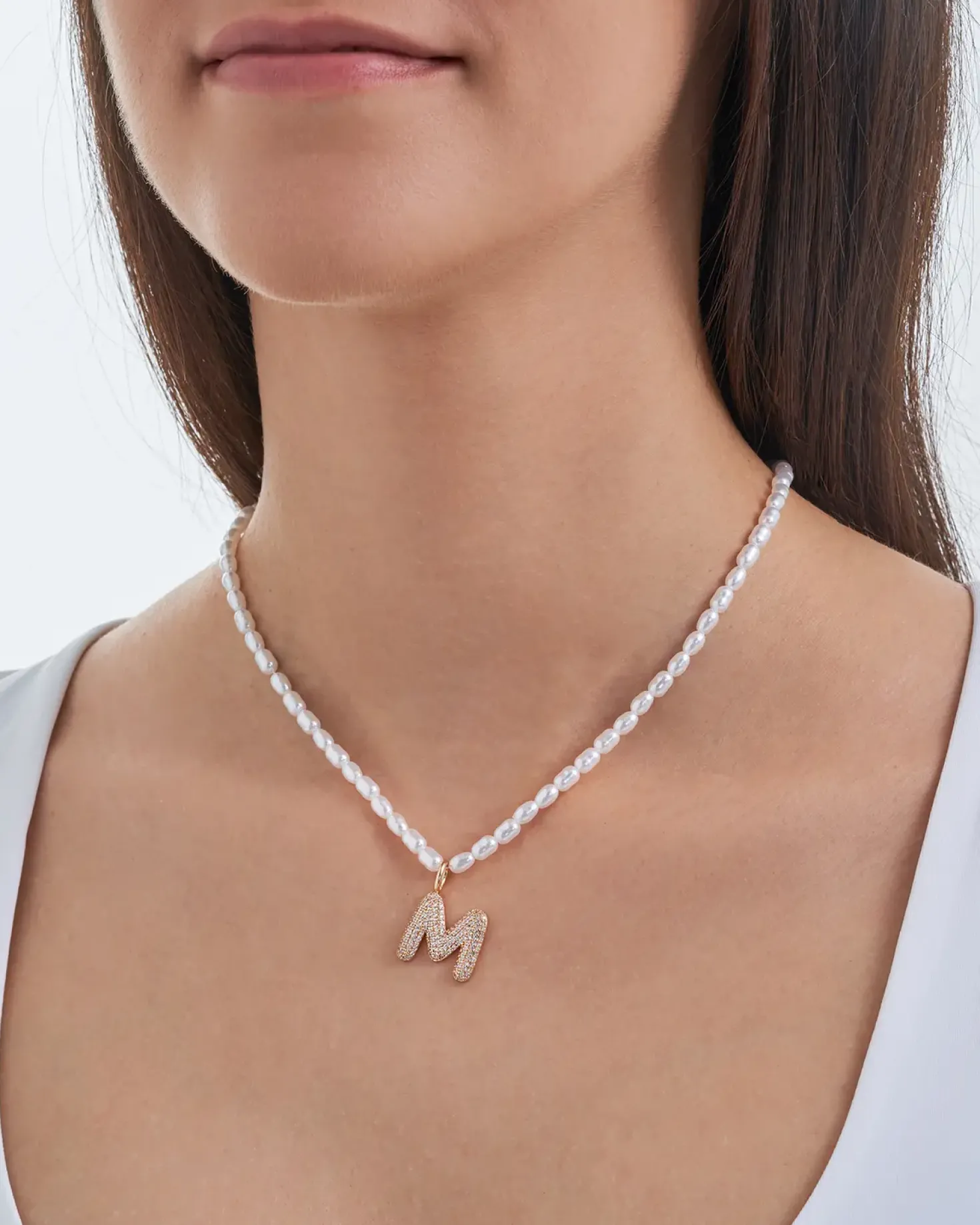 Collier - Pearly M