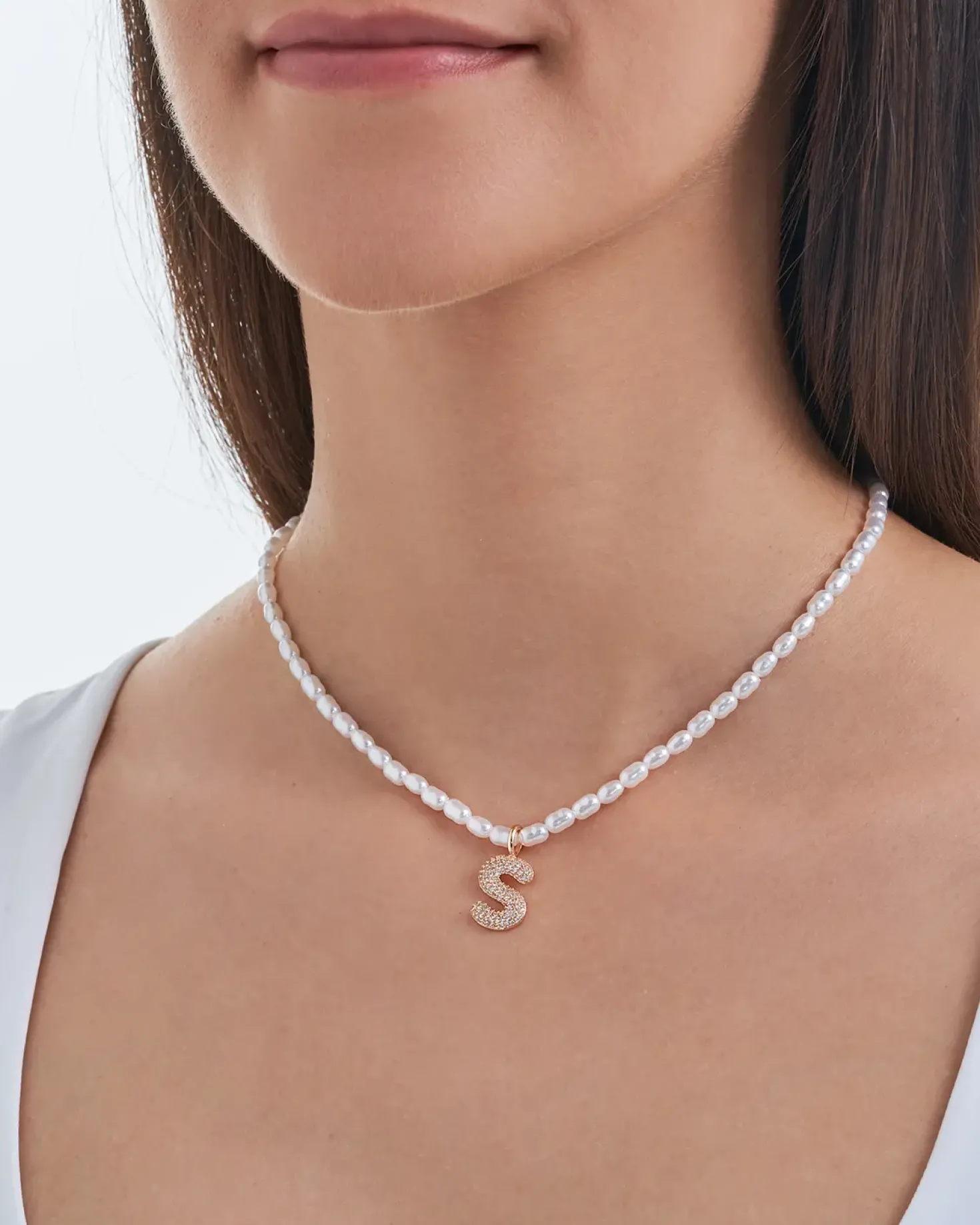 Collier - Pearly S