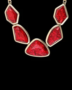 Collier - Red Shapes