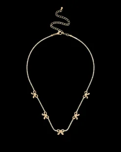 Collier - Rhinestone Bows