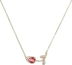 Collier - Ruby Tulip