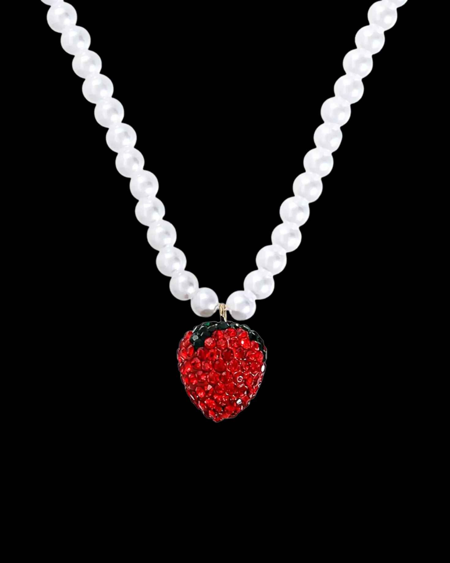 Collier - Shiny Strawberry