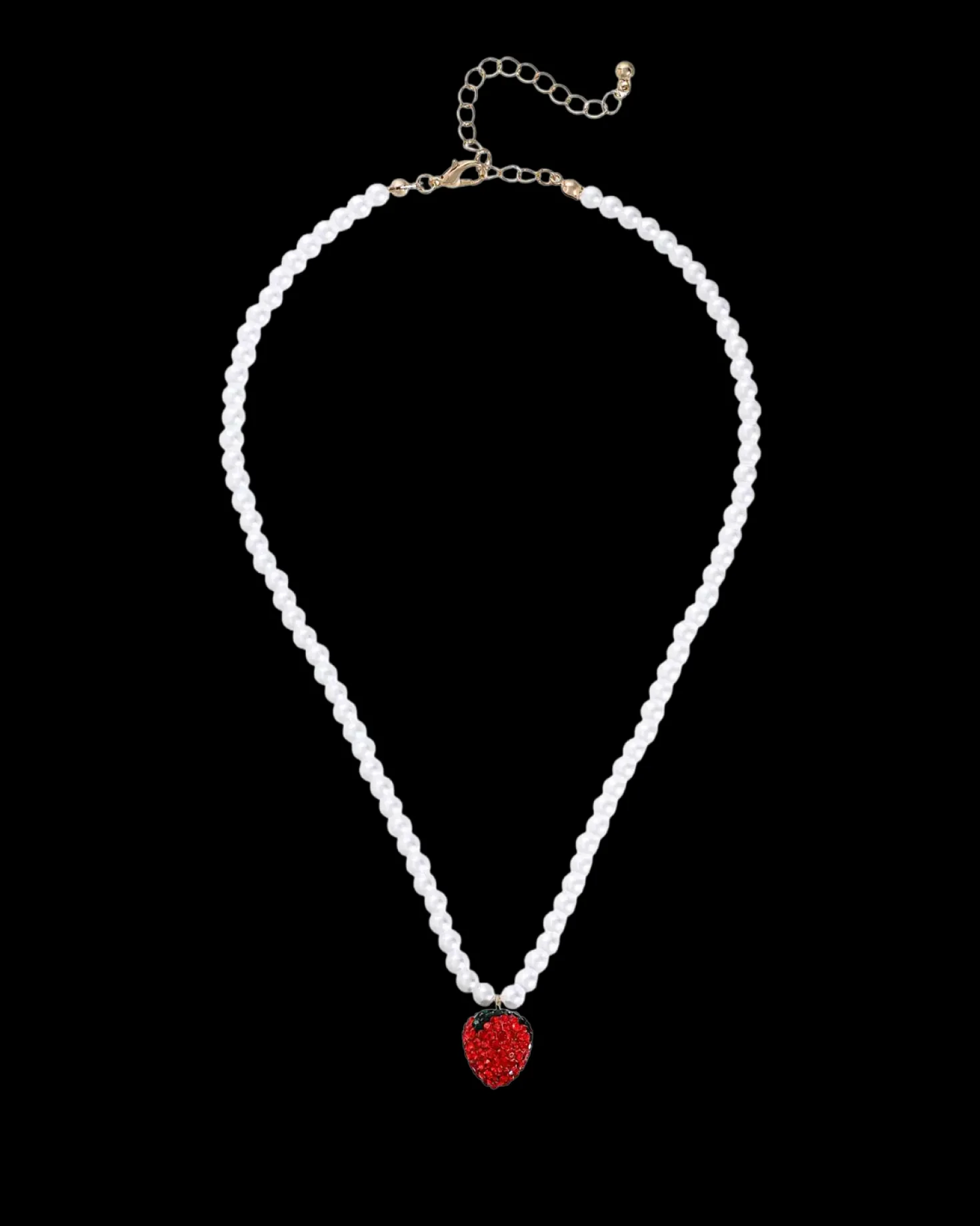 Collier - Shiny Strawberry
