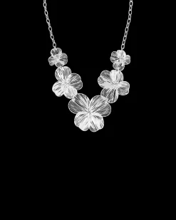 Collier - Silver Petal