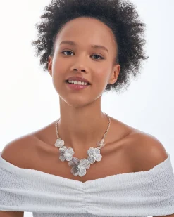 Collier - Silver Petal