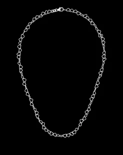 Collier - Silvery Hearts