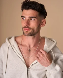 Collier - Steel Cross