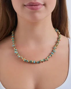 Collier - Turquoise Gold