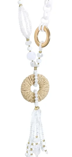 Collier - White Beads