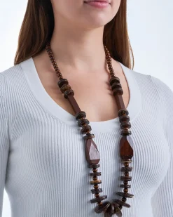 Collier - Wooden Discs