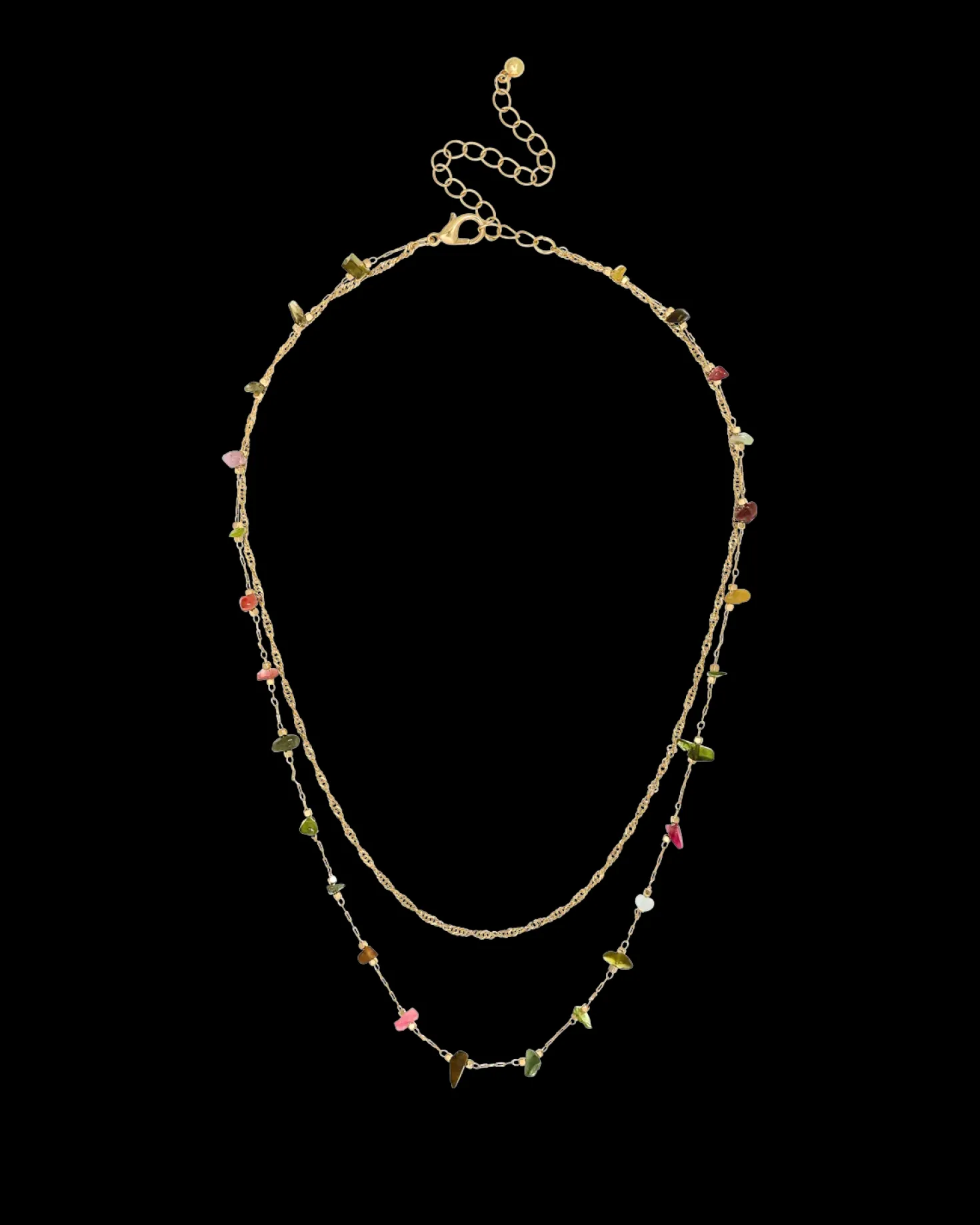 Collier multirangs - Amazing Aventurin