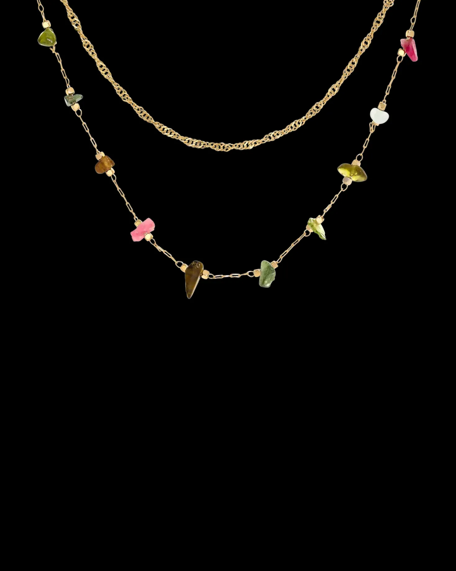 Collier multirangs - Amazing Aventurin