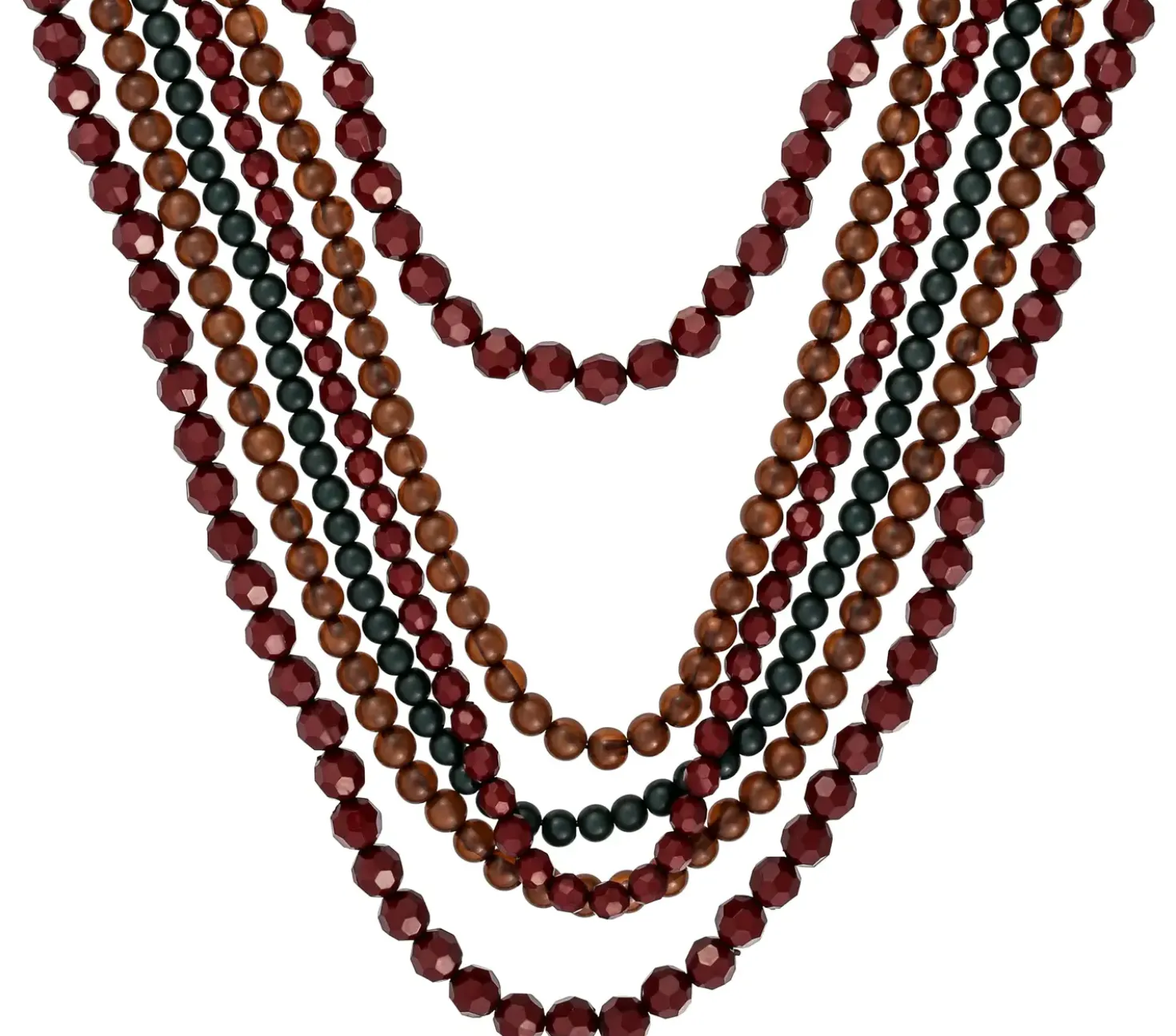 Collier multirangs - Autumn Beads