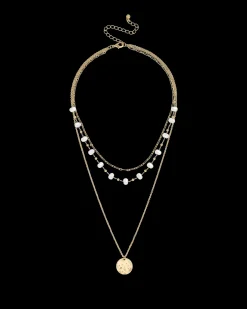 Collier multirangs - Beach Pearls