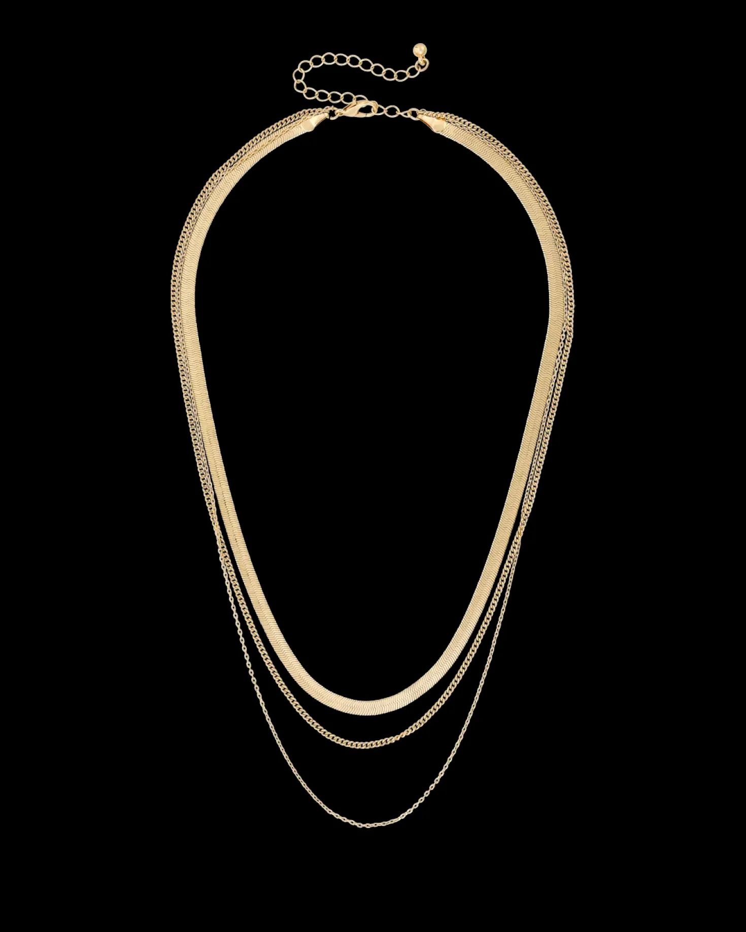 Collier multi-rangs - Beautiful Gold