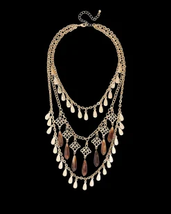Collier multirangs - Brown Boho