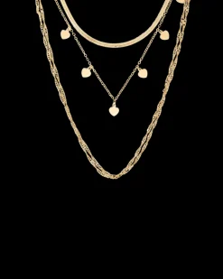 Collier multirangs - Cherished Gold