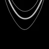 Collier multirangs - Classic Steel