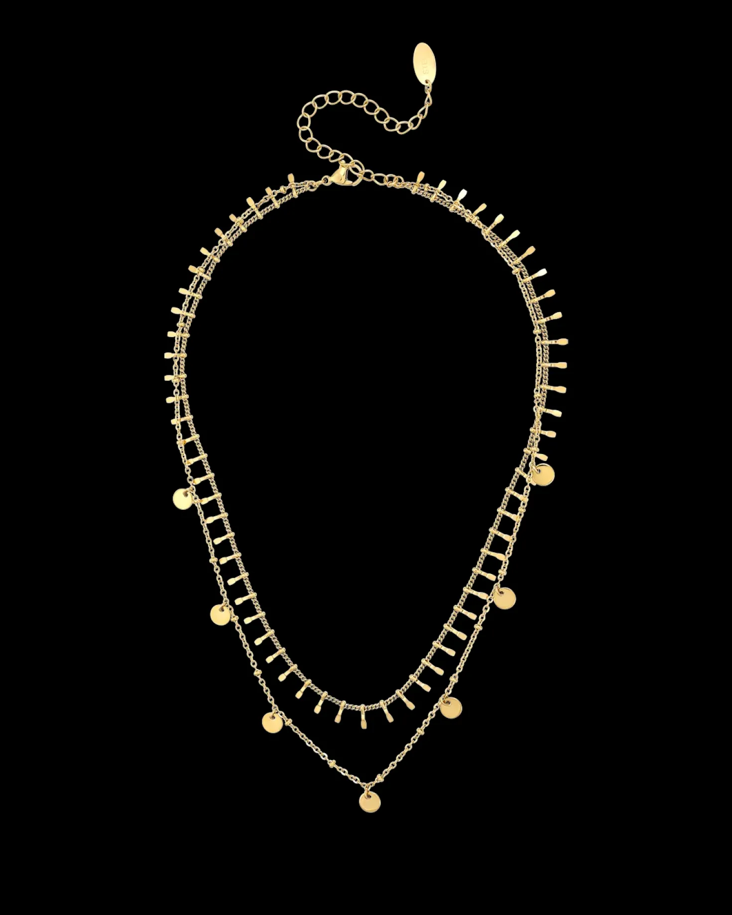 Collier multirangs - Classic Plates