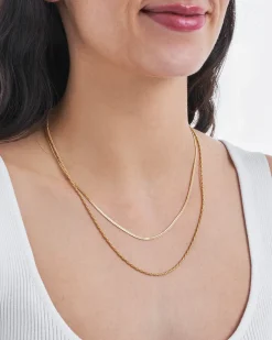 Collier multirangs - Double Twist
