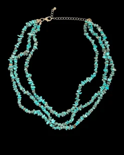 Collier multi-rangs - Edgy Turquoise