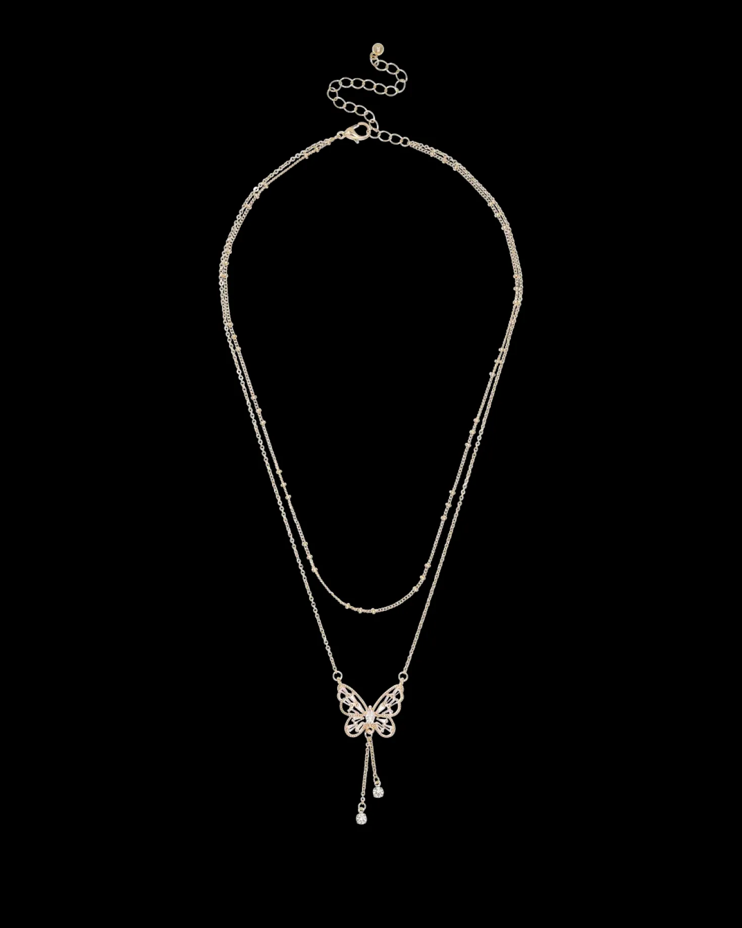 Collier multi-rangs - Elegant Sparkle
