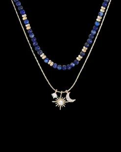 Collier multirangs - Fine Blue
