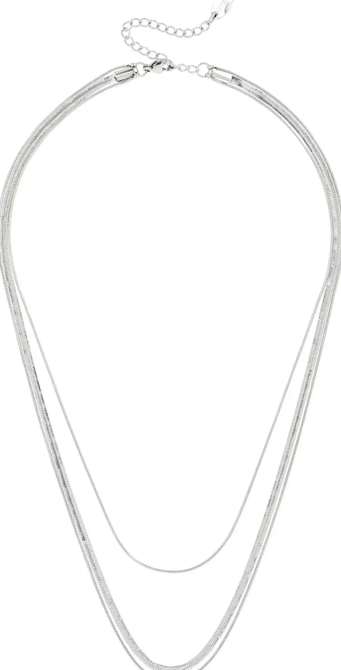 Collier multirangs - Fine Steel