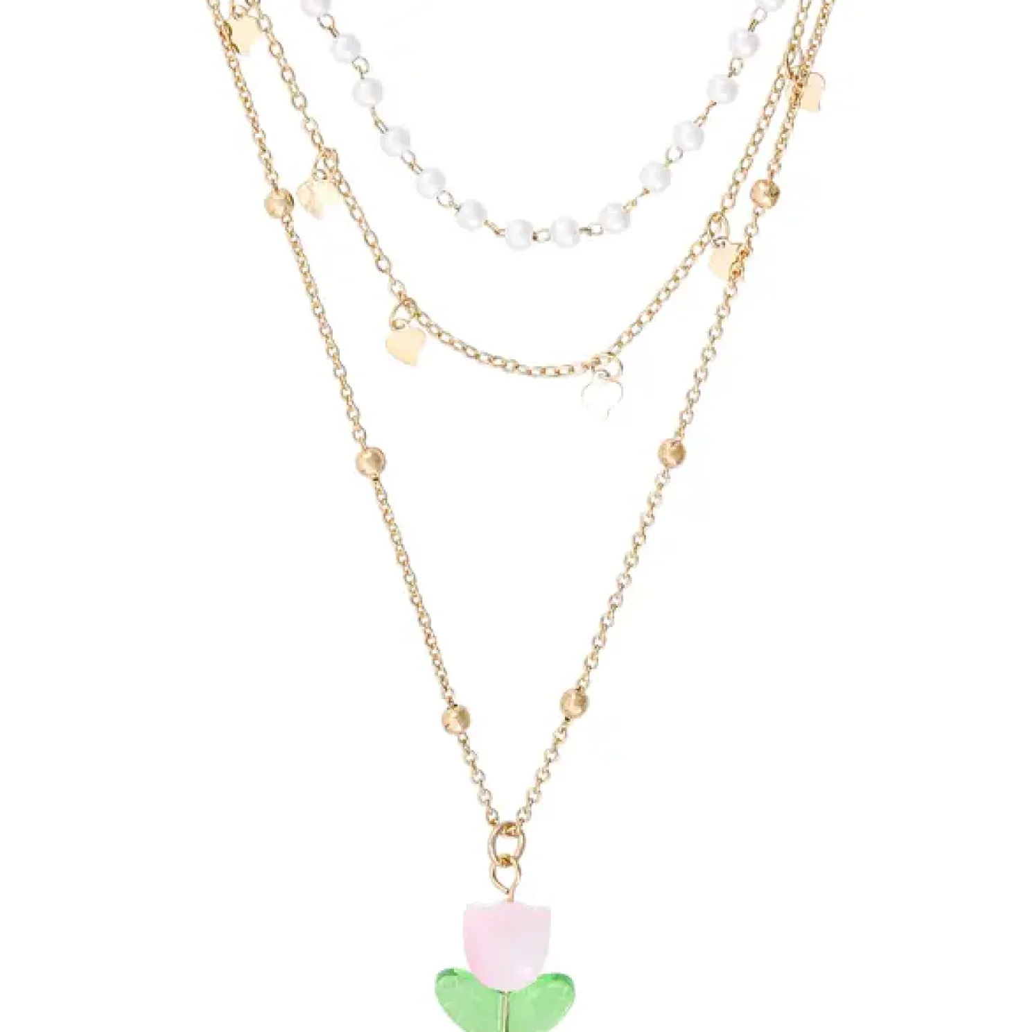 Collier multirangs - Gleaming Tulip