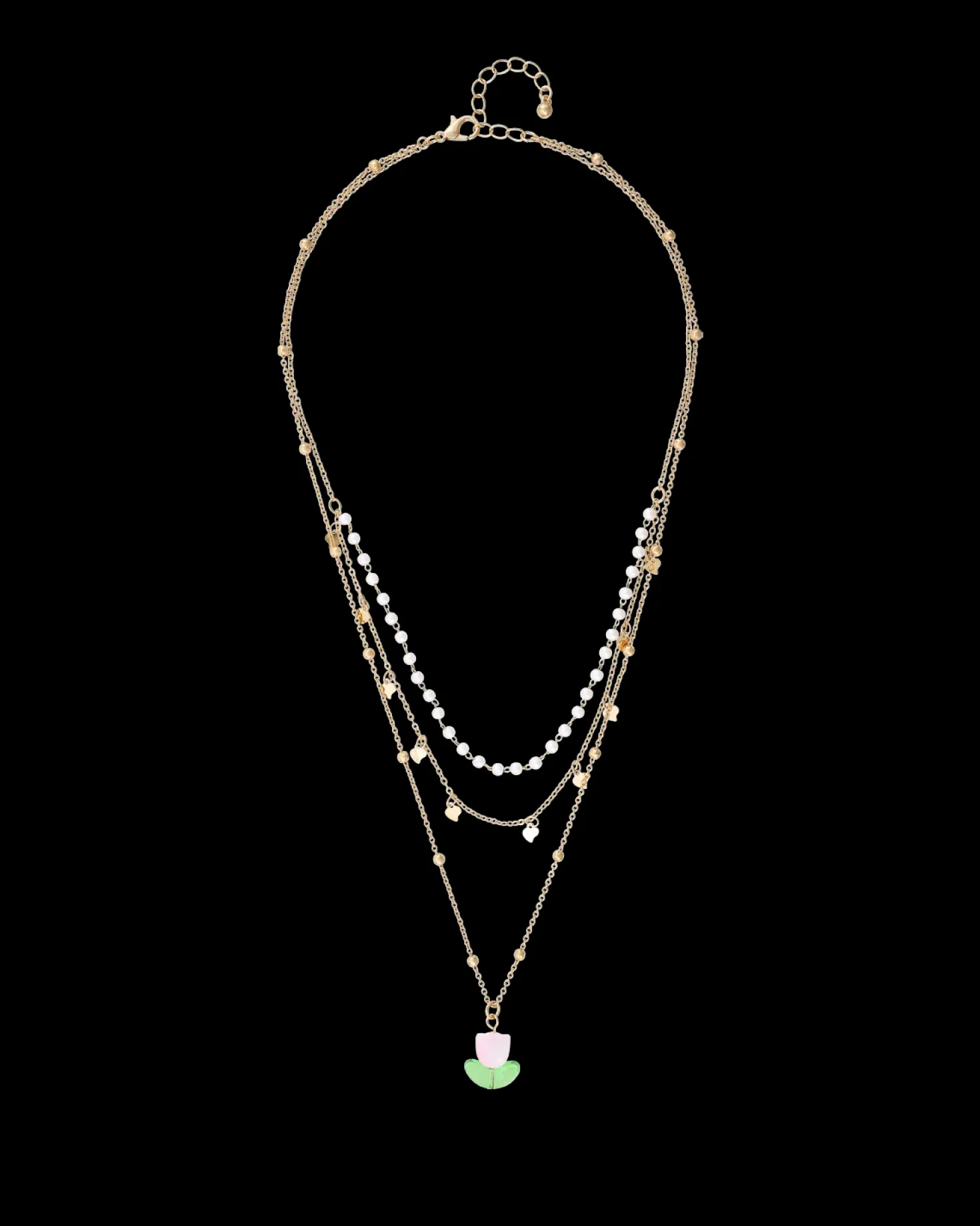 Collier multirangs - Gleaming Tulip