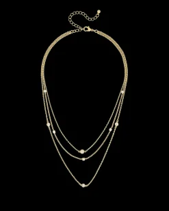 Collier multi-rangs - Golden Sparkle