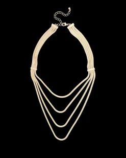 Collier multirangs - Golden Layers