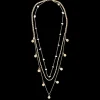 Collier multirangs - Golden Charms