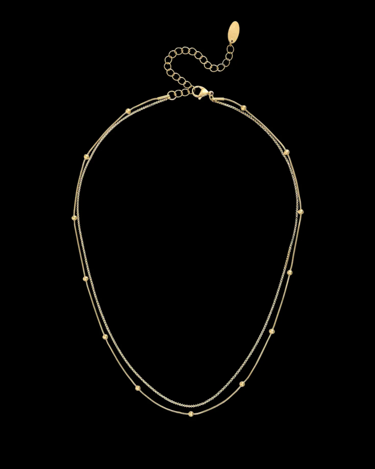 Collier multirangs - Golden Esteem
