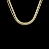 Collier multi-rangs - Golden Steel