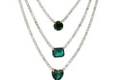 Collier multirangs - Gorgeous Green