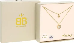 Collier multirangs - Heart Duo
