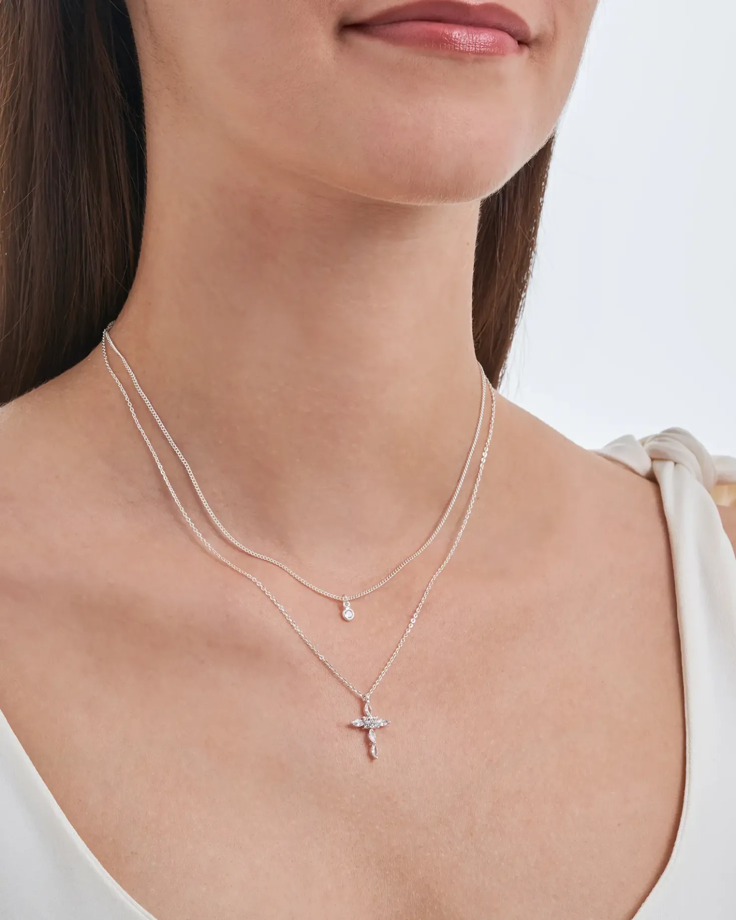 Collier multirangs - Icy Cross
