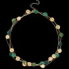 Collier multirangs - Leaf Plates