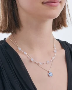 Collier multirangs - Moonstone Gleam