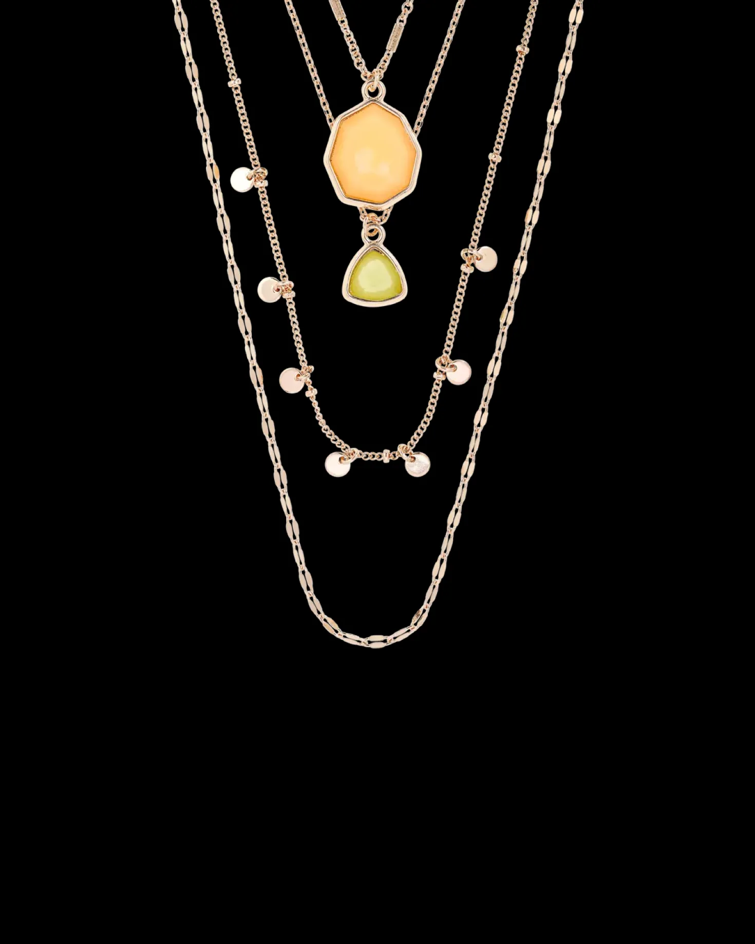 Collier multirangs - Rhinestone Shine