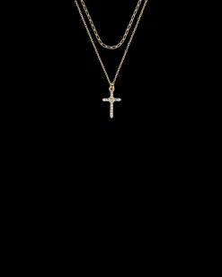 Collier multirangs - Shiny Cross