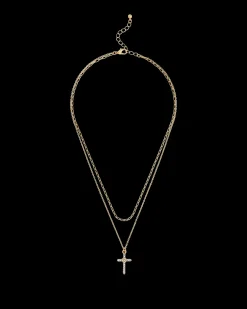 Collier multirangs - Shiny Cross