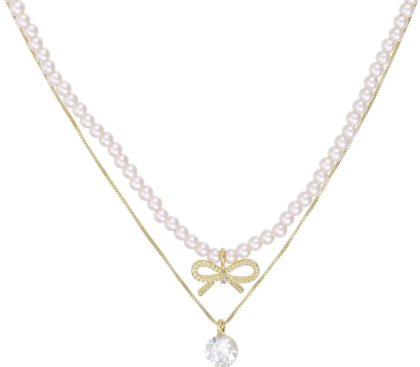 Collier multirangs - Small Bow