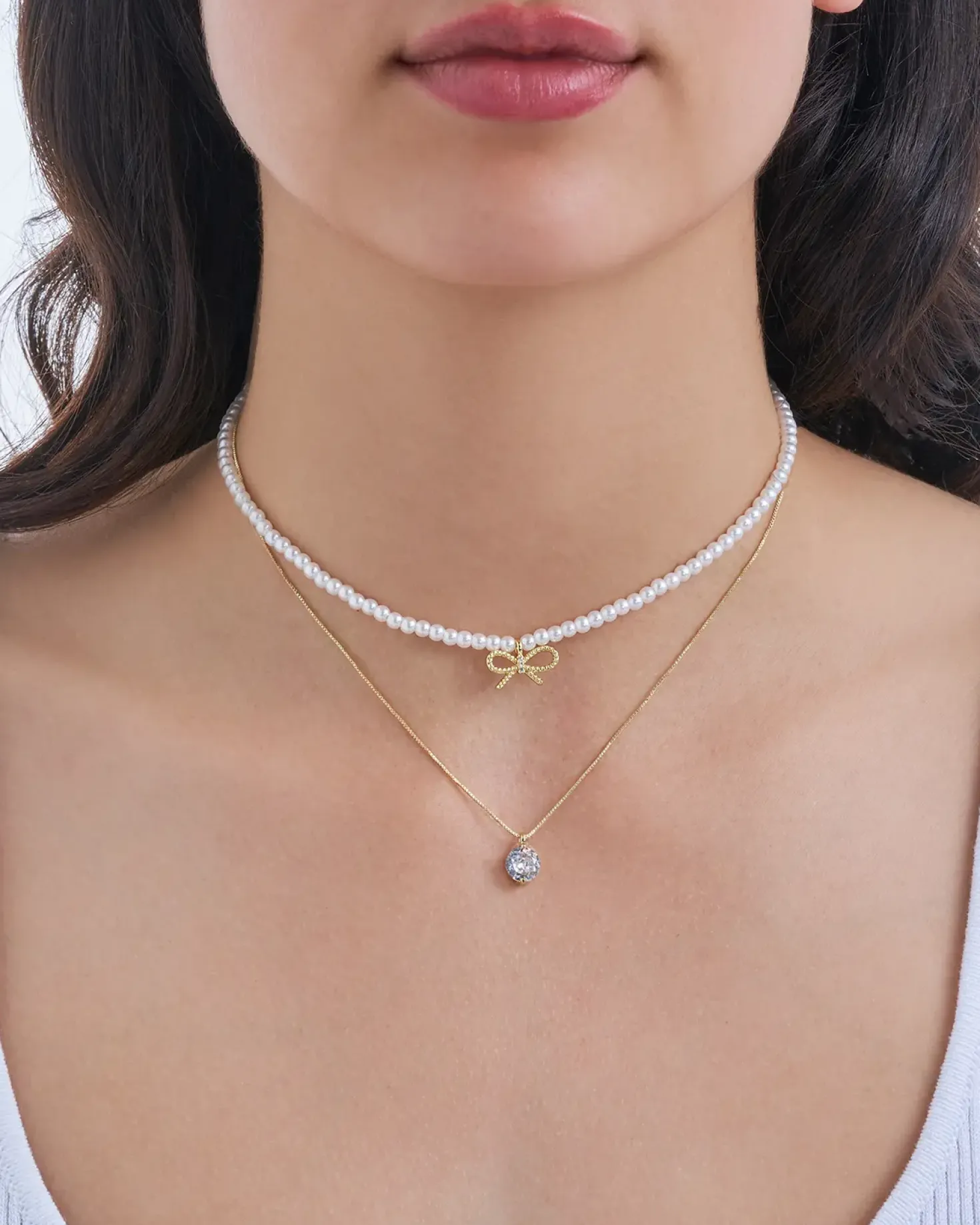 Collier multirangs - Small Bow