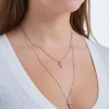 Collier multirangs - Sparkle Crosses